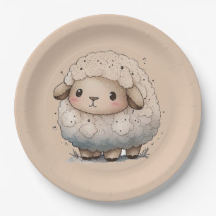 Baby Sheep Pappteller