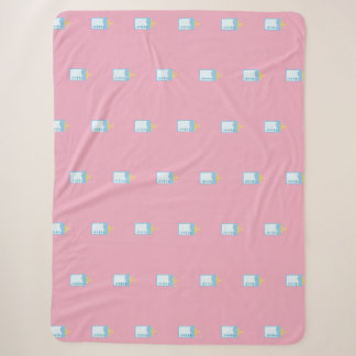 Baby-Sherpa-Decke von dalDesignNZ Sherpadecke
