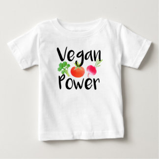 Baby-Shirt "des veganen Powers" Baby T-shirt
