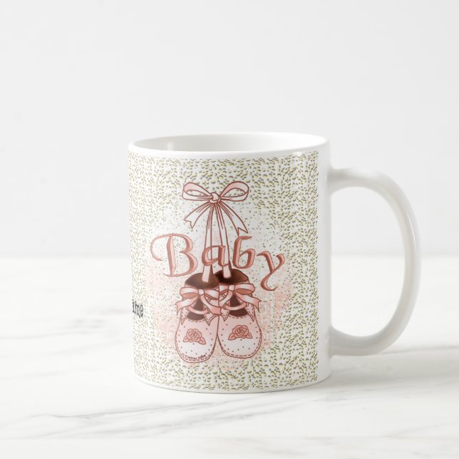 Baby Shoes Baby Girl Tasse (Rechts)