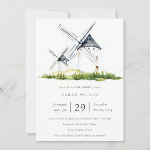 Baby shower à thème Rustic Farm Invitation