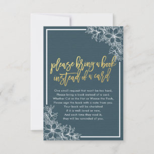 Baby shower Apportez un livre au lieu d'une carte