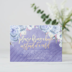 baby shower Apportez un livre au lieu d'une carte