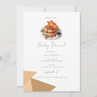 Baby shower Baby Brunch Invitation