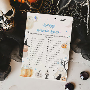 Baby Shower Baby Name Race Game