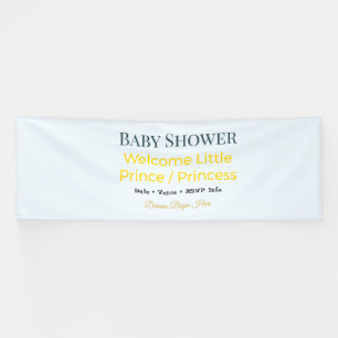 Baby Shower Banner Träume beginnen hier