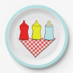 Baby-Shower-BBQ Pappteller