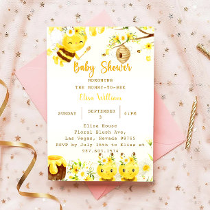 Baby Shower Bee Baby Dusche Einladung