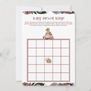 Baby Shower Bingo Card - Niedlich Duck Theme Einladung