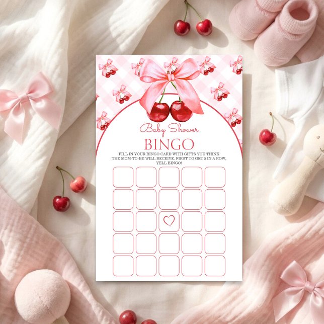 Baby shower Bingo game Card (Von Creator hochgeladen)