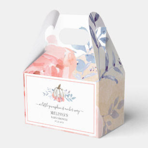 Baby Shower Blumen Pinke Rosen Fliederblüte Geschenkschachtel
