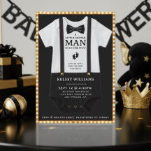 Baby- Shower-Body für einen kleinen Gentleman