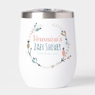 Baby shower botanique Rustique Pastel