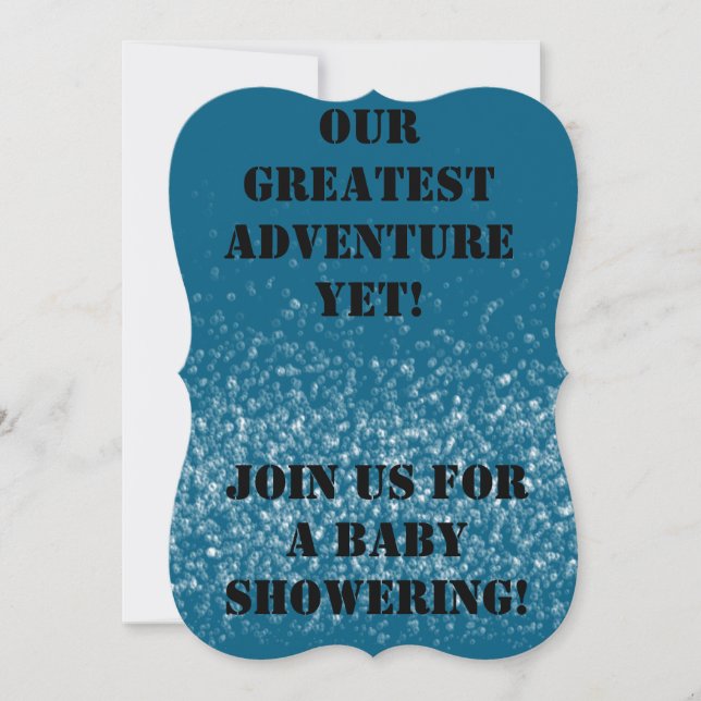 Baby Shower Boy (Vorderseite)