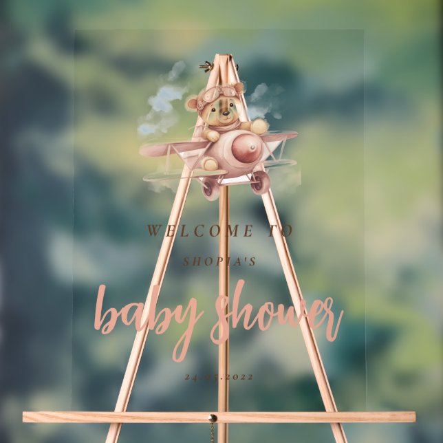 Baby shower d'aventure Whimsical Pink (Neutre)