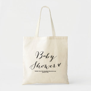 Baby shower de Calligraphie moderne Favoriser sac