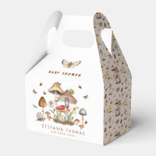 Baby shower de champignons de bois Ballotins avec 
