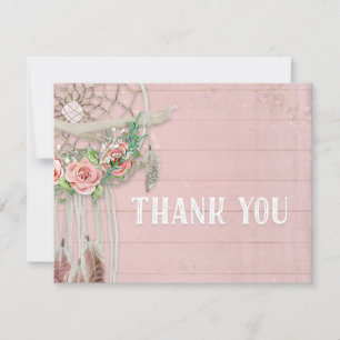 Baby shower de la fille Merci de la marque BOHO Dr