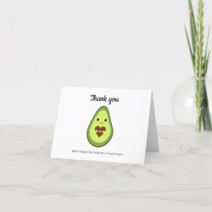 Baby shower de Merci de Kawaii Pregnant Avocado