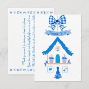 Baby shower de Merci de Maison Bleue personnalisée