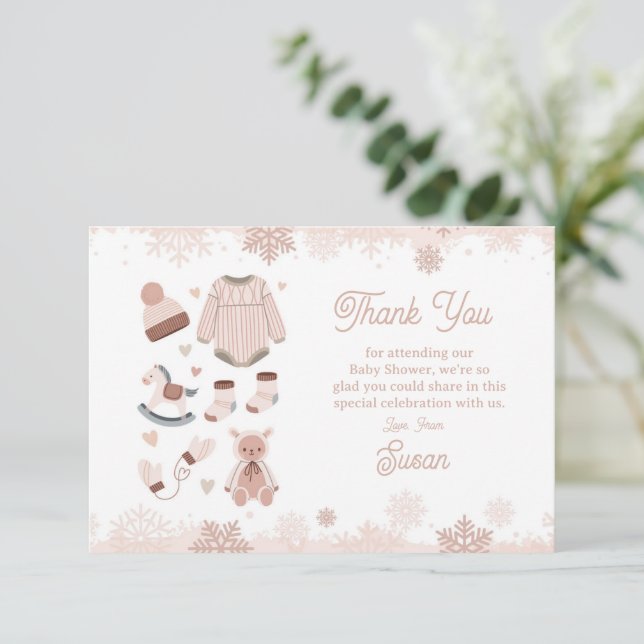 Baby shower de Merci froid à l'extérieur de la nei (Debout devant)