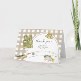 baby shower de pêche merci