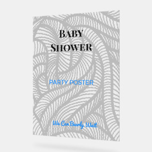 Baby Shower Dekorationen Party-Schilder   Elegant