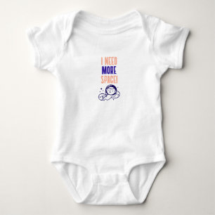 Baby-Shower Dunkelblaues Astronaut Lustiges Shirt