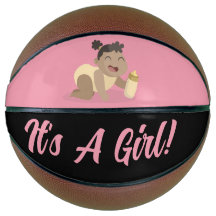 Baby-Shower-Einladung Basketball Geschlecht Enthül