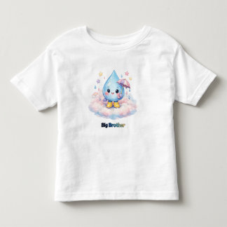 Baby Shower Einladung Kleiner Regentropfen auf dem Kleinkind T-shirt