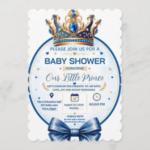 Baby Shower Einladung neu