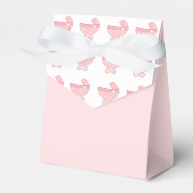 Baby Shower Fevor Box für Mädchen Geschenkschachtel (Vorderseite)
