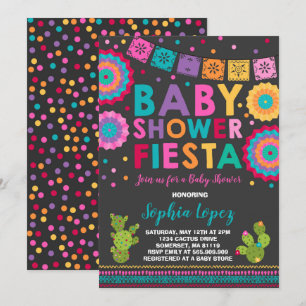 Baby shower Fiesta Invitation Baby shower mexicain