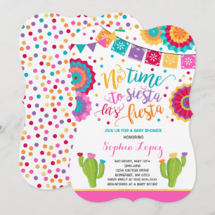 Baby shower Fiesta Invitation Baby shower mexicain