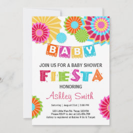 Baby shower Fiesta invitation baby shower mexicain
