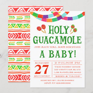 BABY SHOWER FIESTA INVITATION EINLADUNG