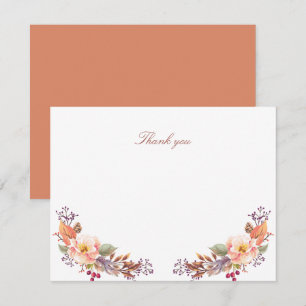 Baby shower Floral Automne / Fête Favoriser Merci