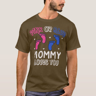 Baby Shower Footprints Future Mommy Baby Party Gen T-Shirt
