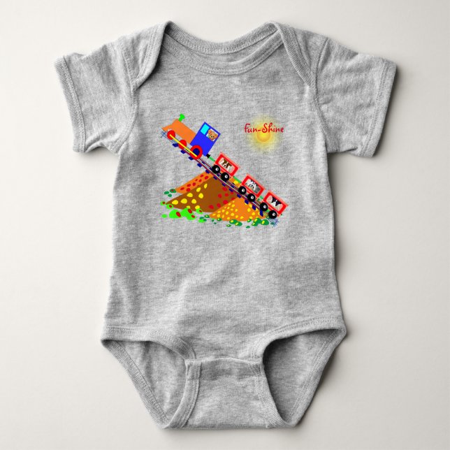 Baby Shower Fun Geschenkideen - Baby T - Shirt (Vorderseite)
