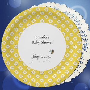 Baby-Shower für die werdende Mutter  Pappteller