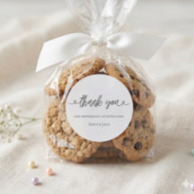 Baby-Shower-Geschenk-Aufkleber Danke-Aufkleber