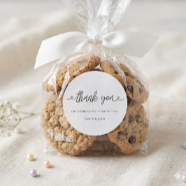 Baby-Shower-Geschenk-Aufkleber Danke-Aufkleber Runder Aufkleber