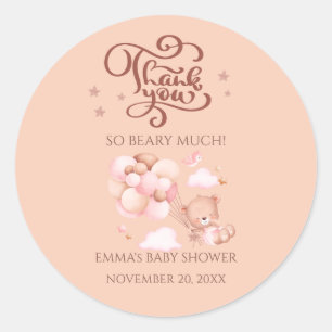 Baby-Shower-Geschenk-Aufkleber Runder Aufkleber