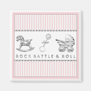 Baby-Shower-Geschenke Magnet