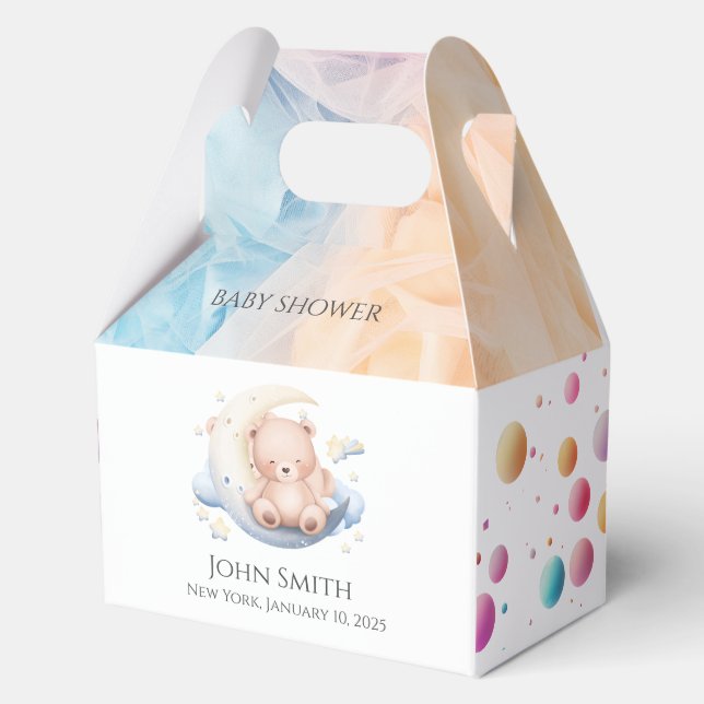BABY SHOWER GESCHENKSCHACHTEL (Vorderseite)
