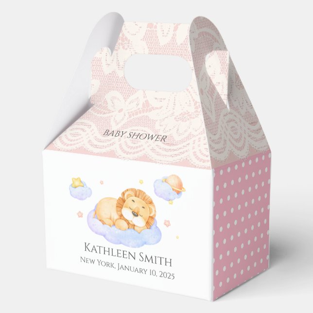BABY SHOWER GESCHENKSCHACHTEL (Rückseite)