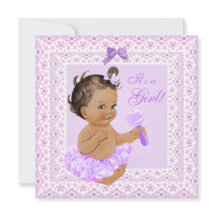 Baby Shower Girl Hübsch Lavender Lease Brünett