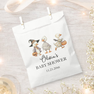 Baby-Shower Halloween-Gans Geschenktütchen