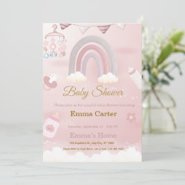 Baby Shower Invitation Feiertagskarte