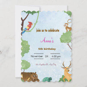 BABY SHOWER INVITATION KARTE
